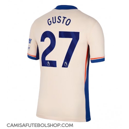 Camisa de time de futebol Chelsea Malo Gusto #27 Replicas 2º Equipamento 2024-25 Manga Curta